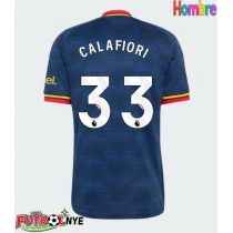 Camiseta Arsenal Riccardo Calafiori #33 Visitante Equipación 2026-27 manga corta